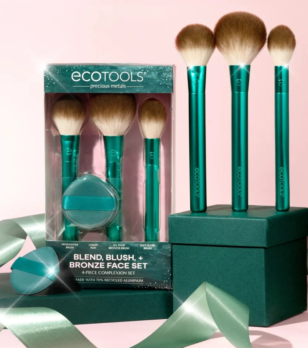 *Holidays* - Set de brochas Blend, Blush, + Bronze Face Set>Ecotools Best