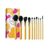 *Into You* - Set de brochas (10 piezas) - Amarillo>Eigshow Online