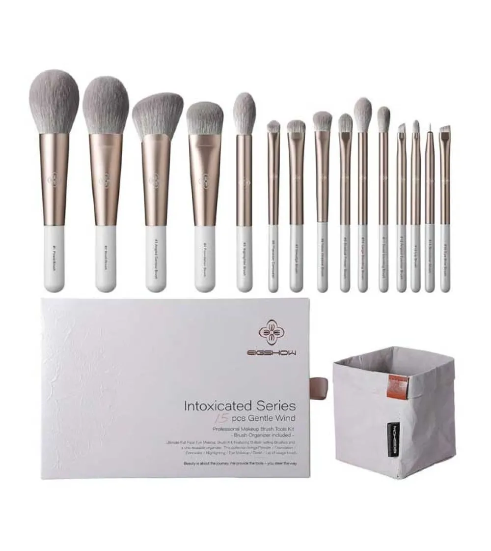 *Intoxicated Series* - Set 15 brochas de maquillaje Gentle Wind>Eigshow Clearance