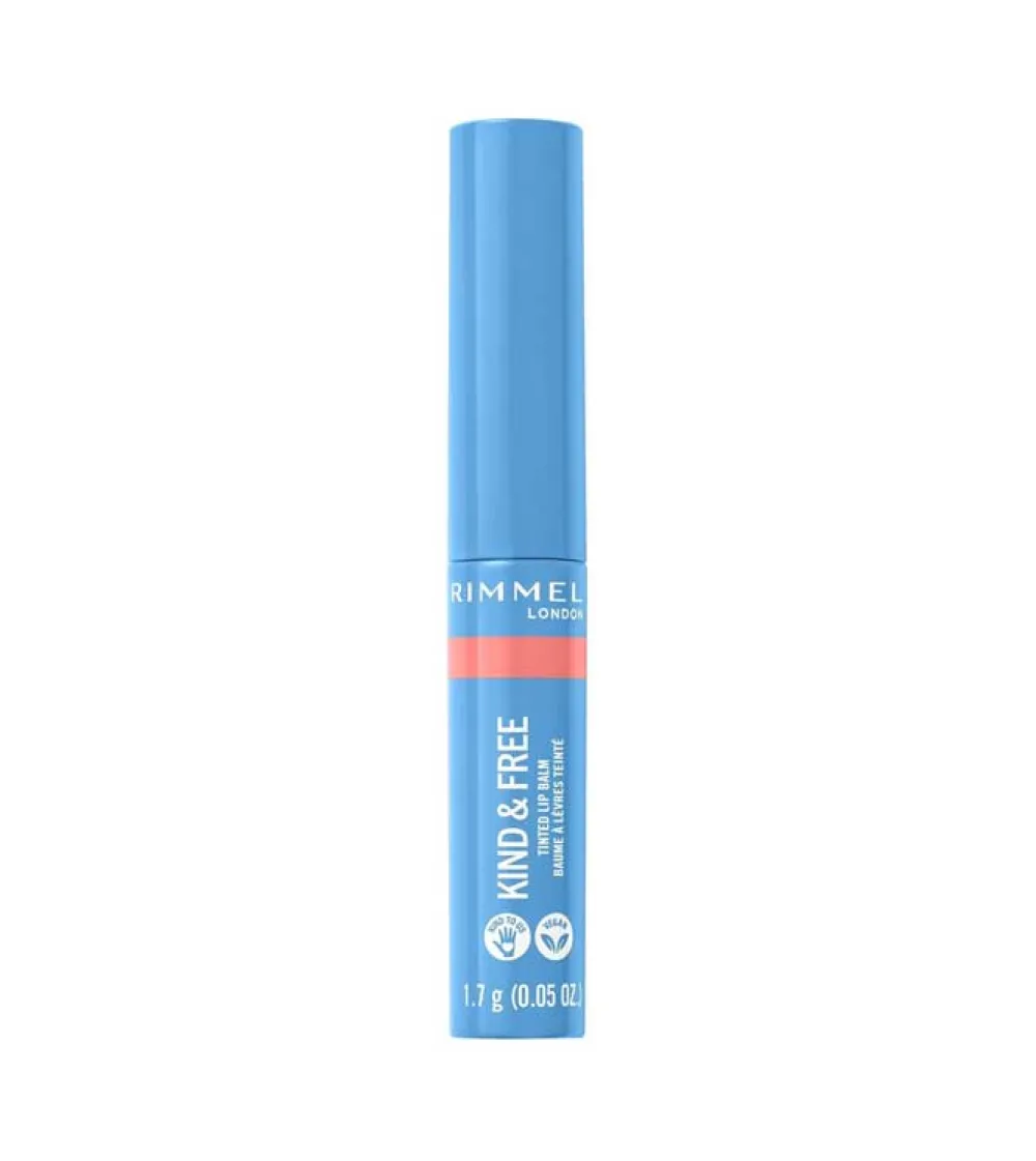 *Kind & Free* - Bálsamo labial Tinted Lip Balm - 04: Hibiscus blaze>Rimmel London Outlet