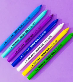 L.A Colors - Delineador de ojos Neon Gel Eyeliner - Citrus><noscript><img width=