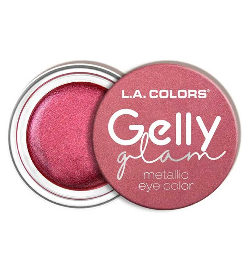 L.A Colors - Sombra de ojos en crema Gelly Glam Metallic - CES286 Sizzle>L.A. Colors
