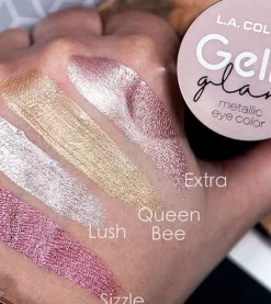 L.A Colors - Sombra de ojos en crema Gelly Glam Metallic - CES286 Sizzle>L.A. Colors