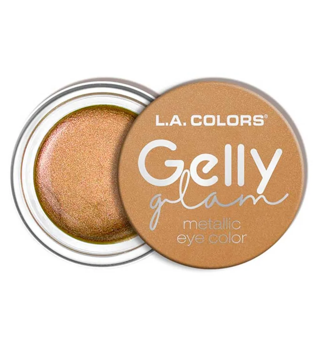 L.A Colors - Sombra de ojos en crema Gelly Glam Metallic - CES281 Queen Bee>L.A. Colors