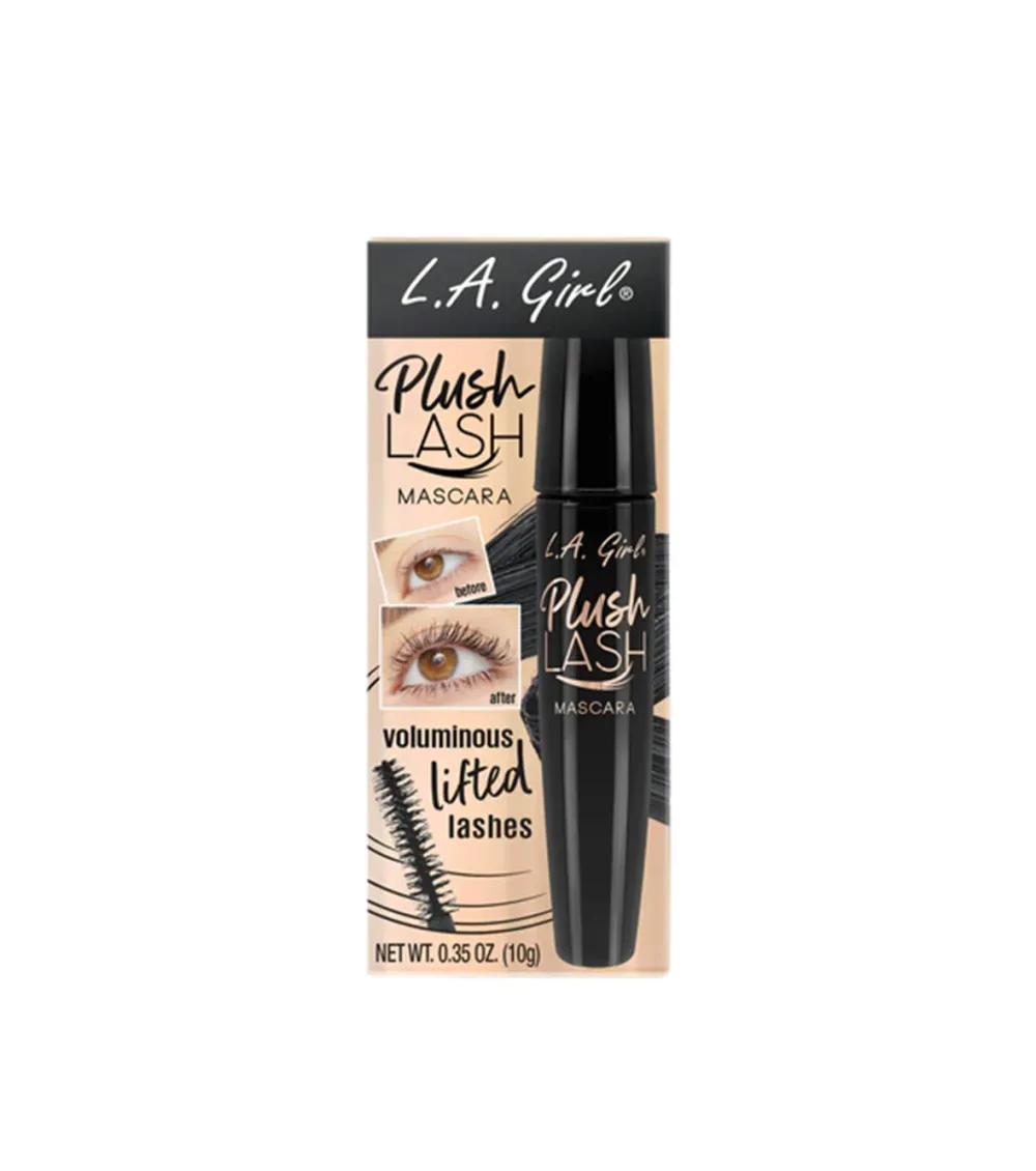L.A Girl - Máscara de pestañas Plush Lash - Blackest Black>L.A. Girl Clearance