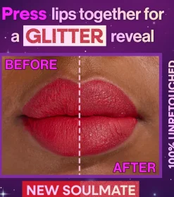 Labial líquido con shimmer Mega Glitter - New Soulmate><noscript><img width=