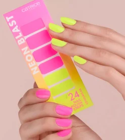 Láminas adhesivas de uñas Neon Blast - 010: Neon Explosion><noscript><img width=