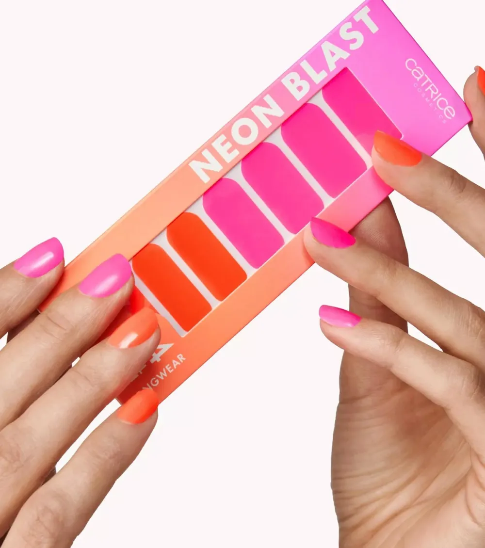 Láminas adhesivas de uñas Neon Blast - 020: Neon Thunder>Catrice Discount