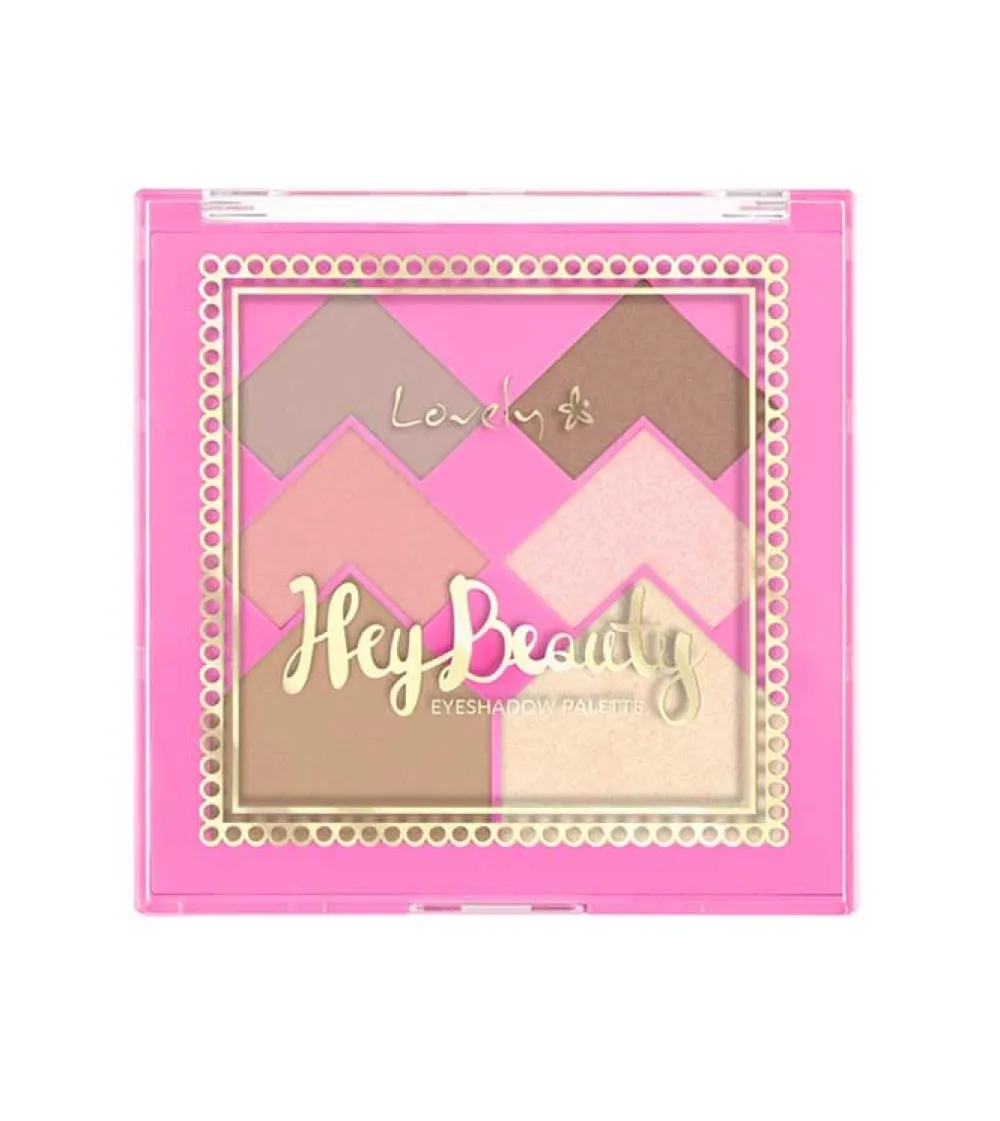 - Paleta de sombras y rostro Hey Beauty>Lovely Discount