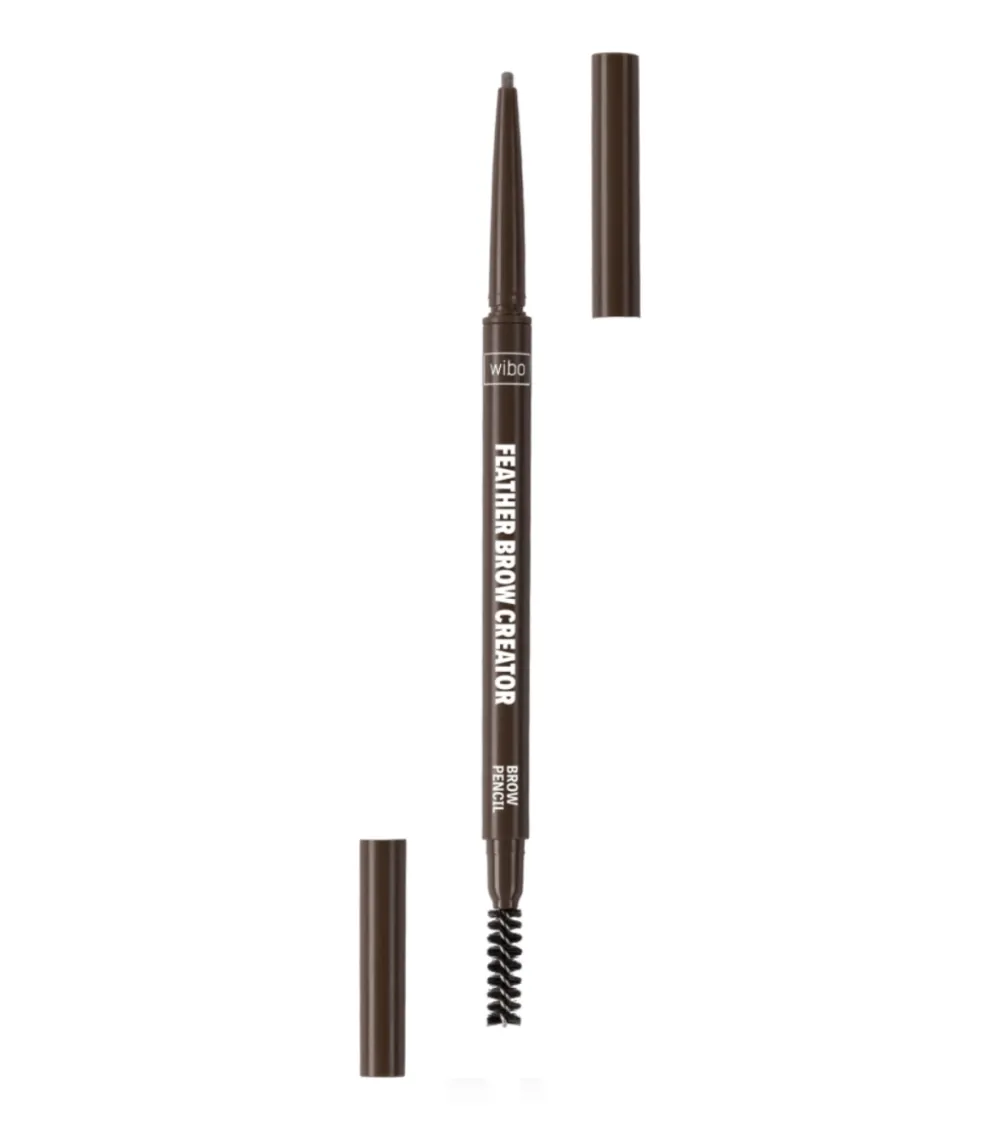 Lápiz de cejas automático Feather Brow - Dark Brown>Wibo New