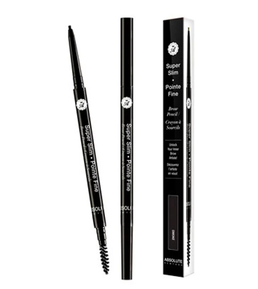 Lápiz de cejas automático Super Slim - Smoke>Absolute New York Sale