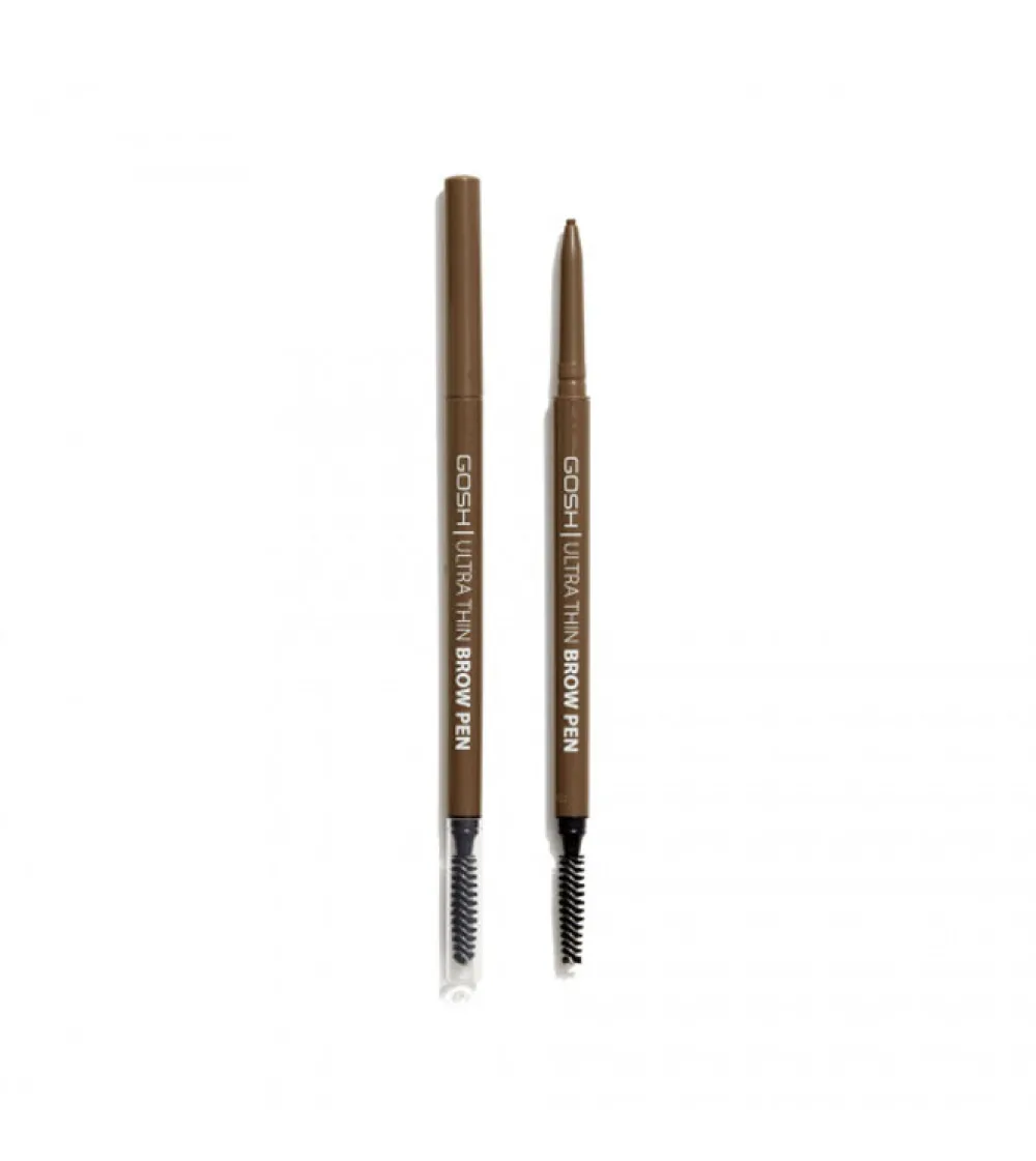 Lápiz de cejas Ultra Thin Brow Pen - 002: Grey Brown>Gosh Online