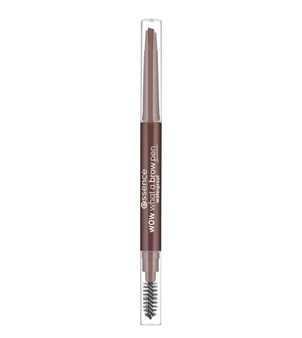 Lápiz de cejas waterproof Wow What a Brow - 02: Brown>essence Hot