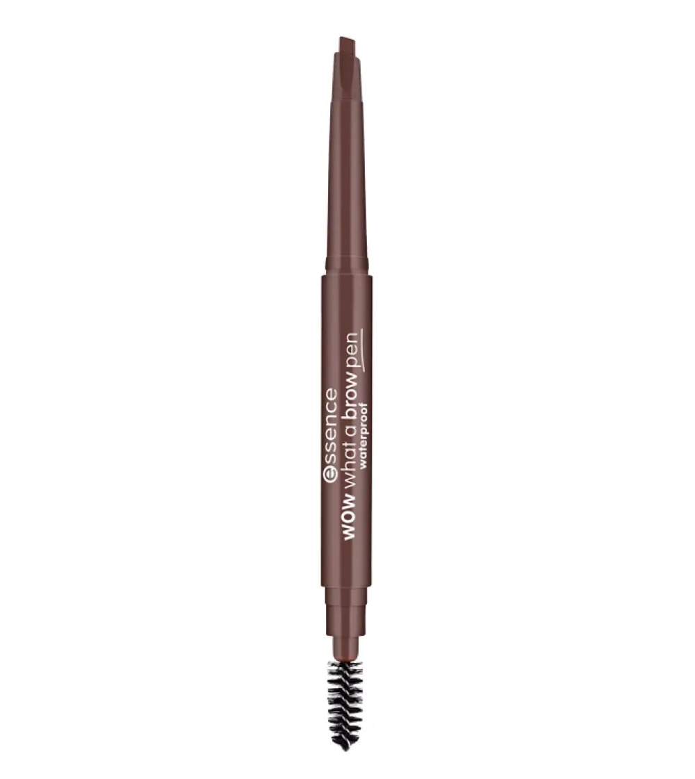 Lápiz de cejas waterproof Wow What a Brow - 02: Brown>essence Hot