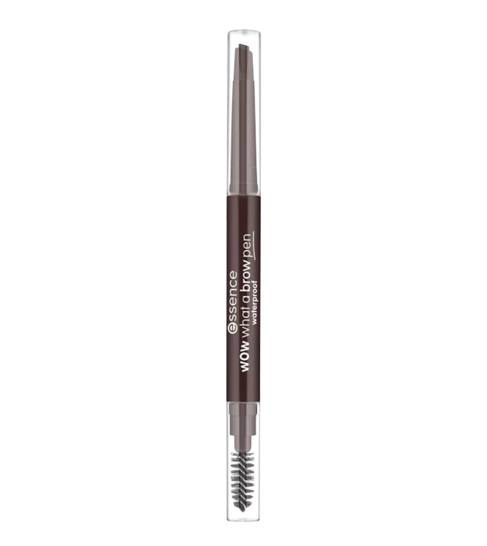 Lápiz de cejas waterproof Wow What a Brow - 04: Black Brown>essence Outlet