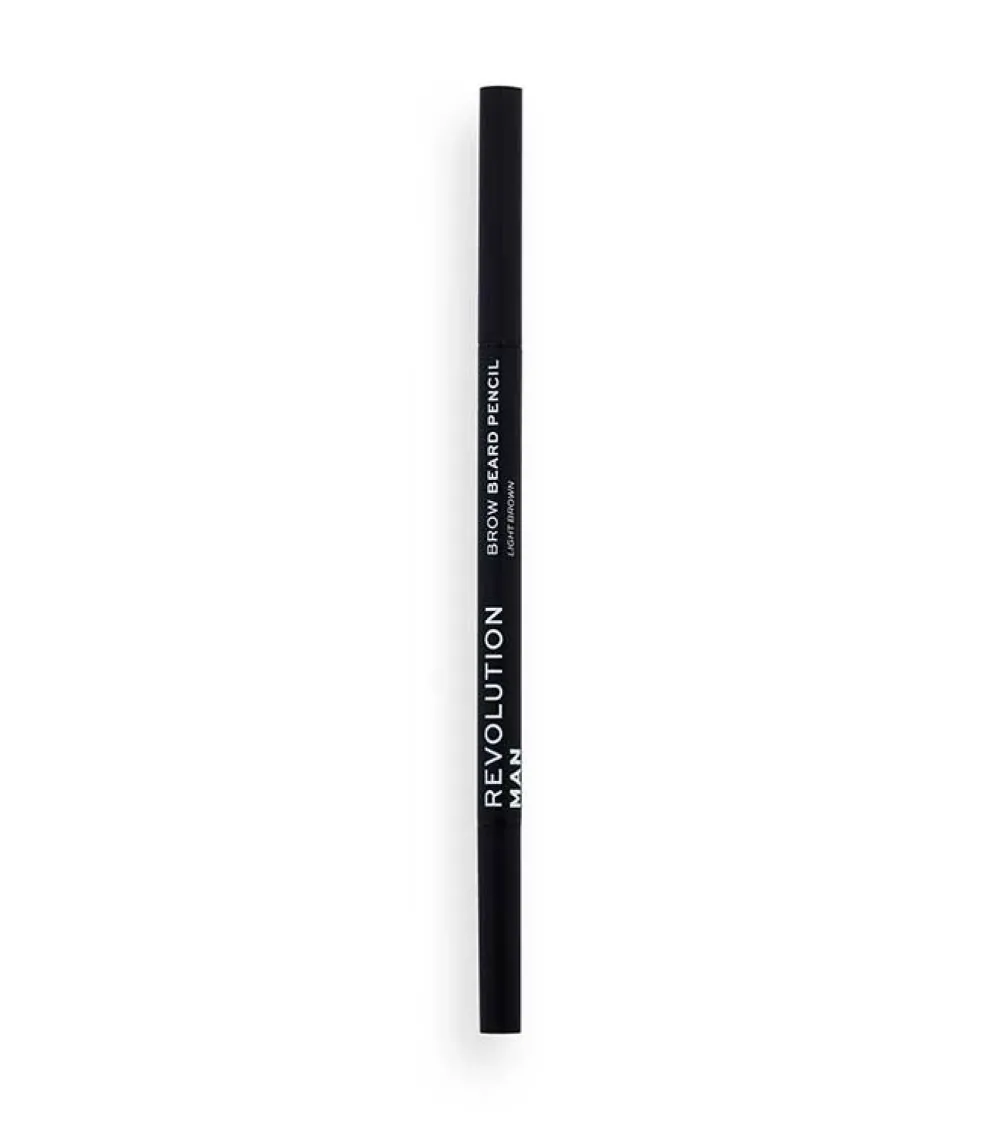Lápiz de cejas y barba Brow Beard - Light Brown>Revolution Man Clearance