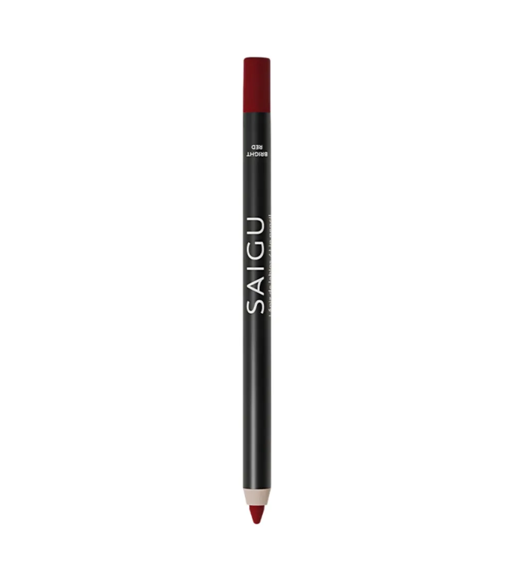 Lápiz de labios - Bright Red>Saigu Cosmetics
