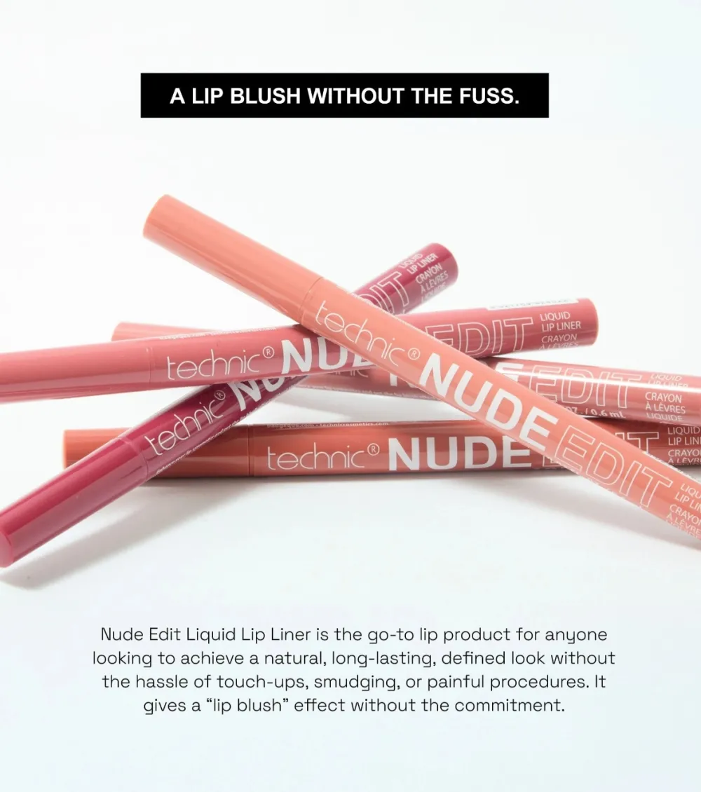Lápiz de labios líquido Nude Edit - Skinny Dipping>Technic Cosmetics Sale