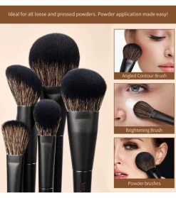 *Makeup Lover Collection III* - Set de 14 brochas - Elegant Black><noscript><img width=