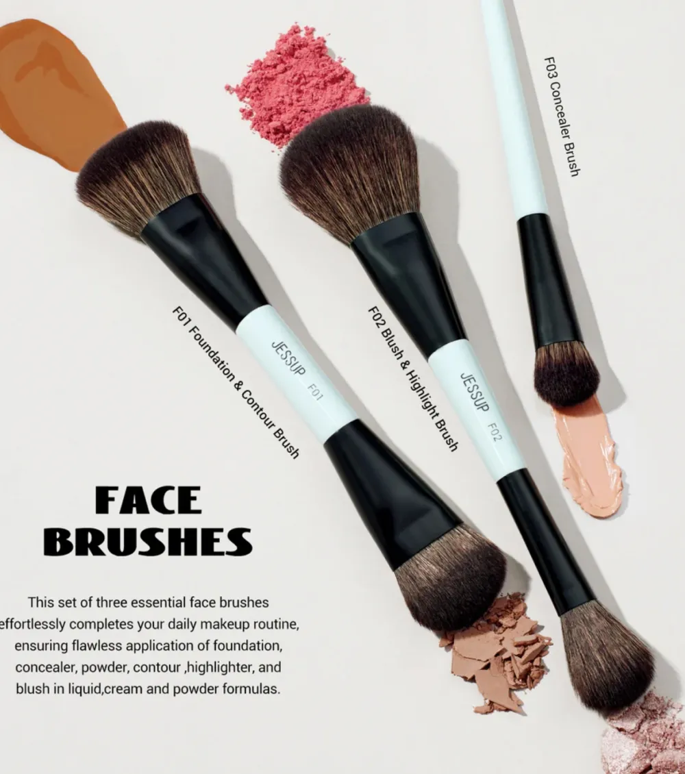 *Makeup Lover Collection V* - Set de 10 brochas - Bright Cyan>Jessup Beauty Sale