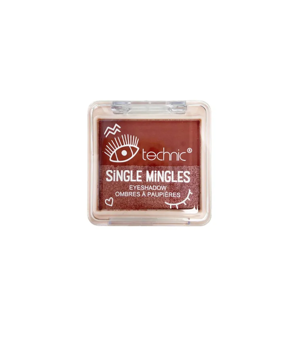 Mini paleta de sombras de ojos Single Mingles - Kiss Chase>Technic Cosmetics Online