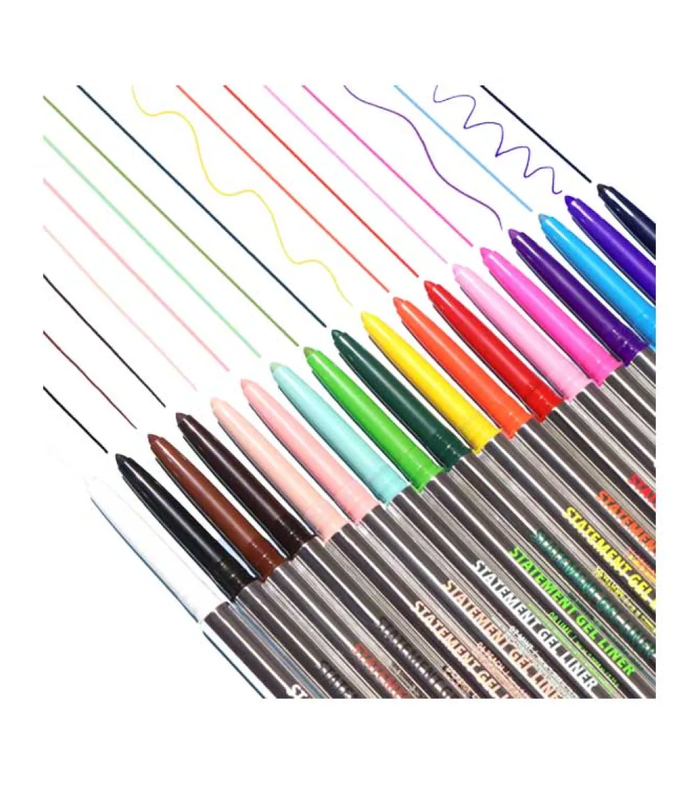 - Delineador de ojos waterproof Statement Gel Liner - 01: White>MOIRA Online