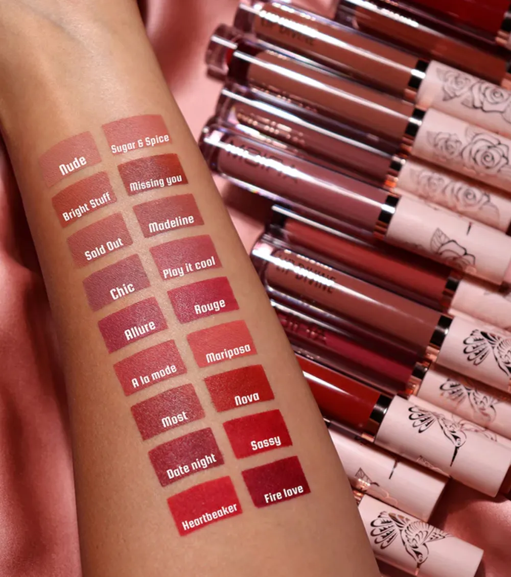 - Labial líquido larga duración Lip Divine - 003: Right Stuff>MOIRA Discount