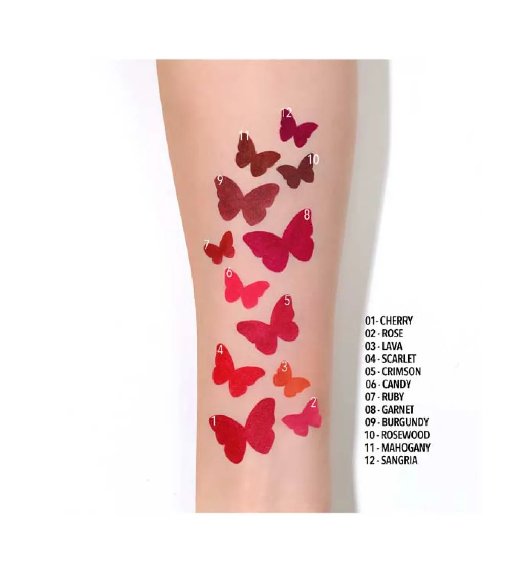 - Lápiz de labios Flirty Lip Pencil - 04: Scarlet>MOIRA Discount