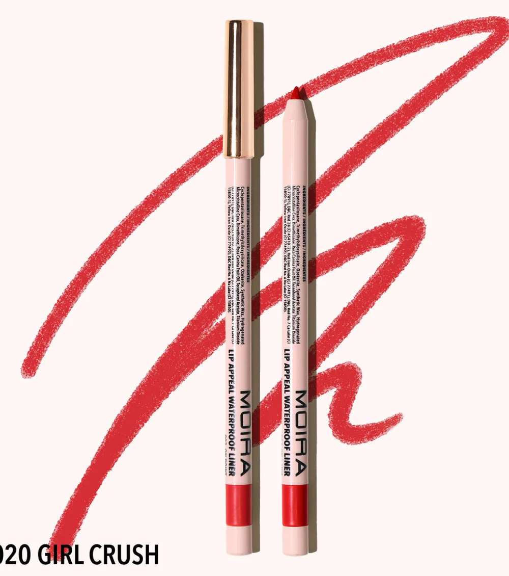 - Lápiz de labios Lip Appeal Waterproof Liner - 20: Girl Crush>MOIRA Outlet
