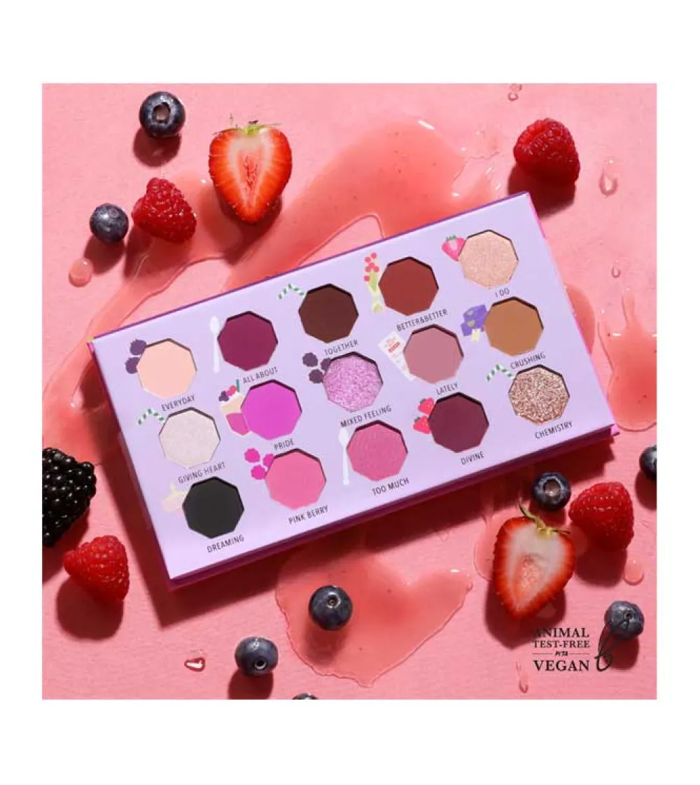 - *Smoothie Series* - Paleta de pigmentos prensados Berry Blast>MOIRA
