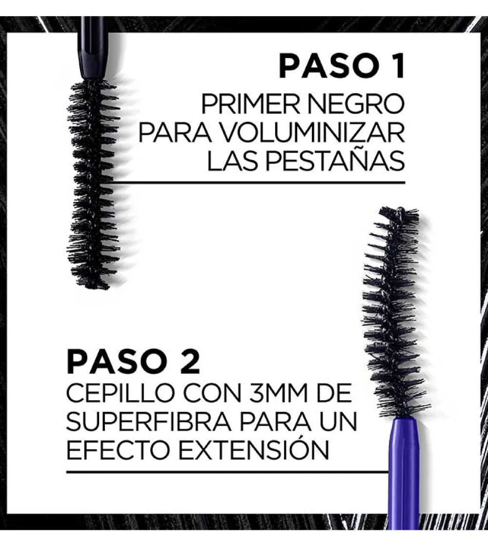 Máscara de pestañas 2 pasos Pro XXL - Extension>Loreal Paris New