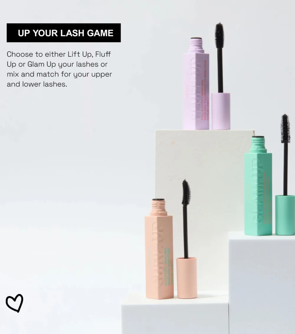 Máscara de pestañas efecto pestaña postiza Glam Up>Technic Cosmetics Hot