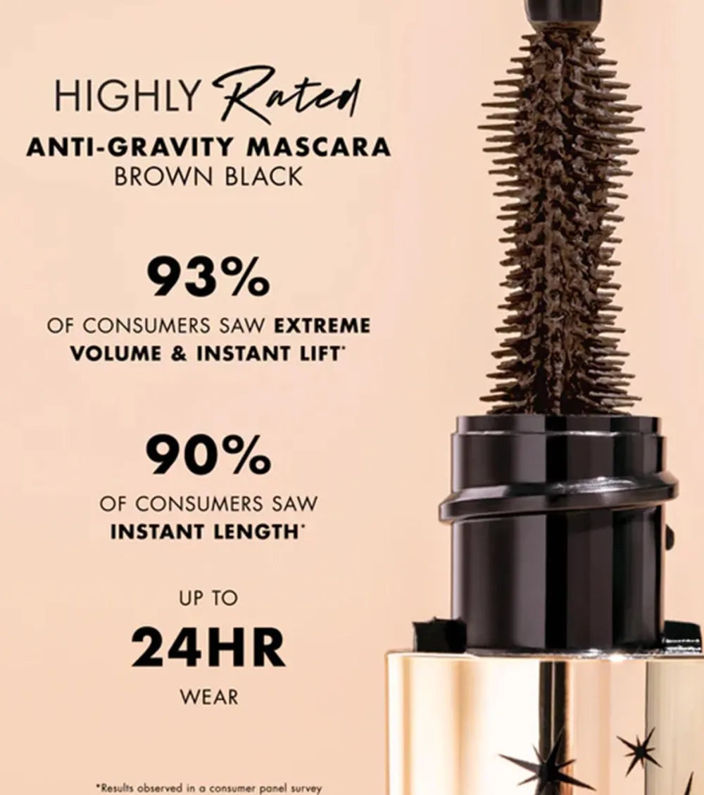 Máscara de pestañas Highly Rated Anti Gravity - 110: Brown Black>Milani Outlet