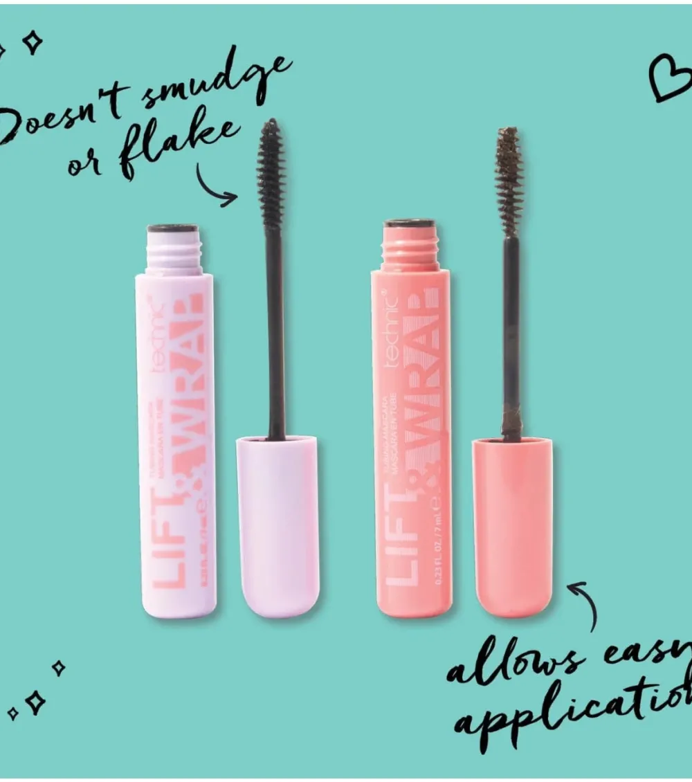Máscara de Pestañas Lift & Wrap - Black>Technic Cosmetics