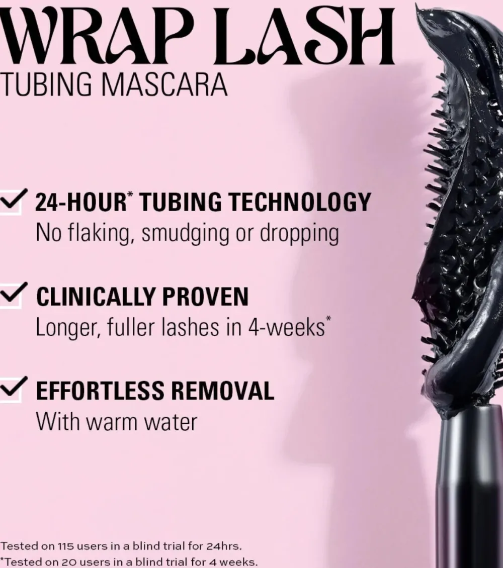 Máscara de pestañas Wrap Lash - Burgundy>Makeup Revolution Best