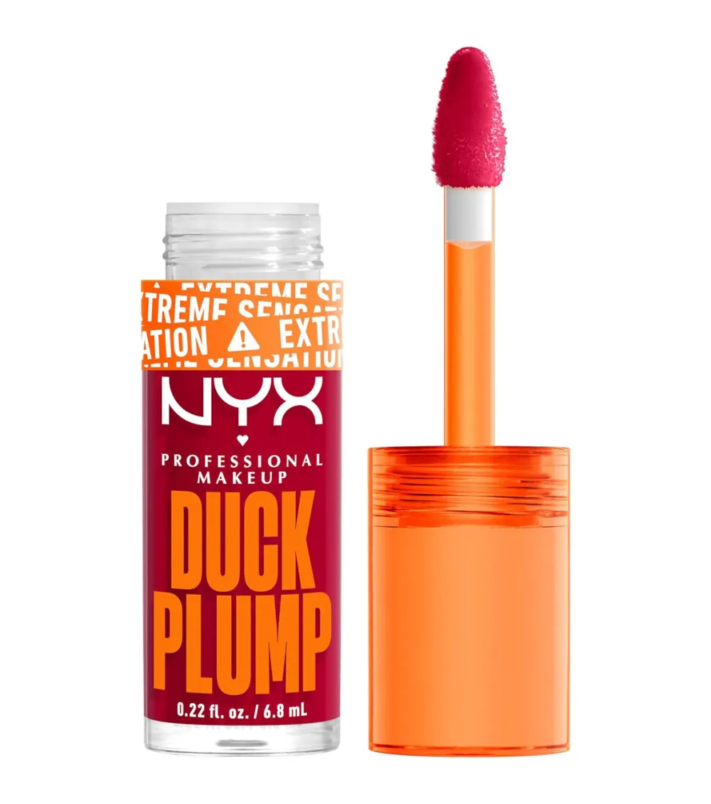 - Brillo de labios voluminizador Duck Plump - 14: Hall Of Flame>NYX Professional Makeup Online