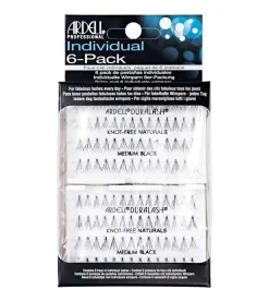 Pack de pestañas postizas Individuales Duralash - Knot-free Naturals: Medium Black>Ardell Discount
