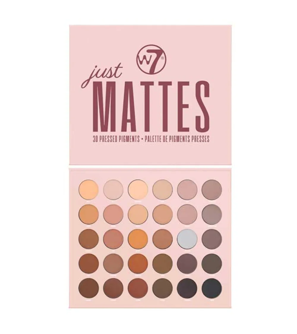 Paleta de pigmentos prensados Just Mattes>W7 Clearance