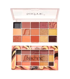Paleta de pigmentos prensados Enamoured>Technic Cosmetics