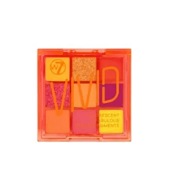 Paleta de pigmentos prensados Vivid - Outrageous Orange>W7 Hot