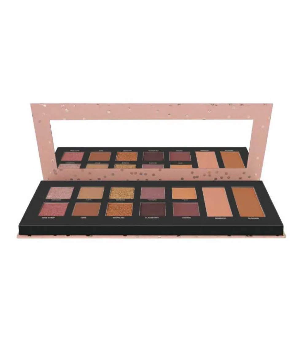 Paleta de rostro y ojos - Rose All Day>W7 Hot