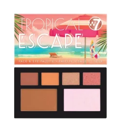 Paleta de rostro y sombras de ojos Tropical Escape - Medium-Deep>W7 New