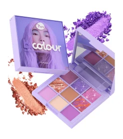 Paleta de sombras - 01: Violet Macarons>7DAYS