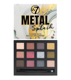 Paleta de sombras - Metal Splash>W7
