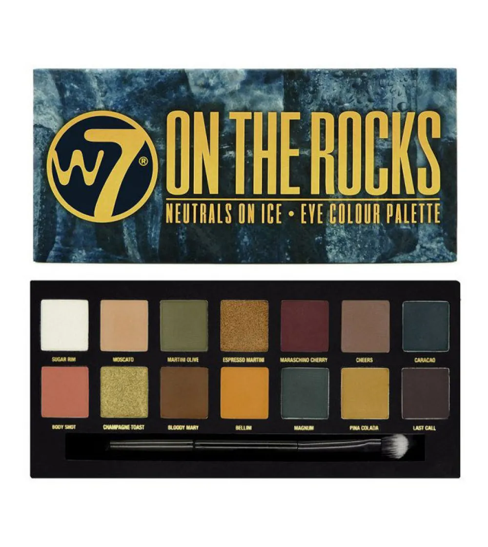 Paleta de sombras - On the Rocks>W7