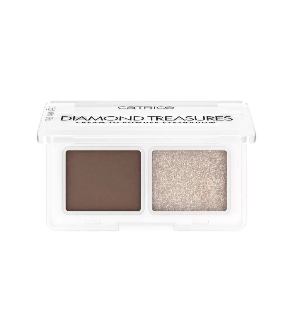 Paleta de sombras crema a polvo Diamond Treasures - 010: Hazel Spark>Catrice