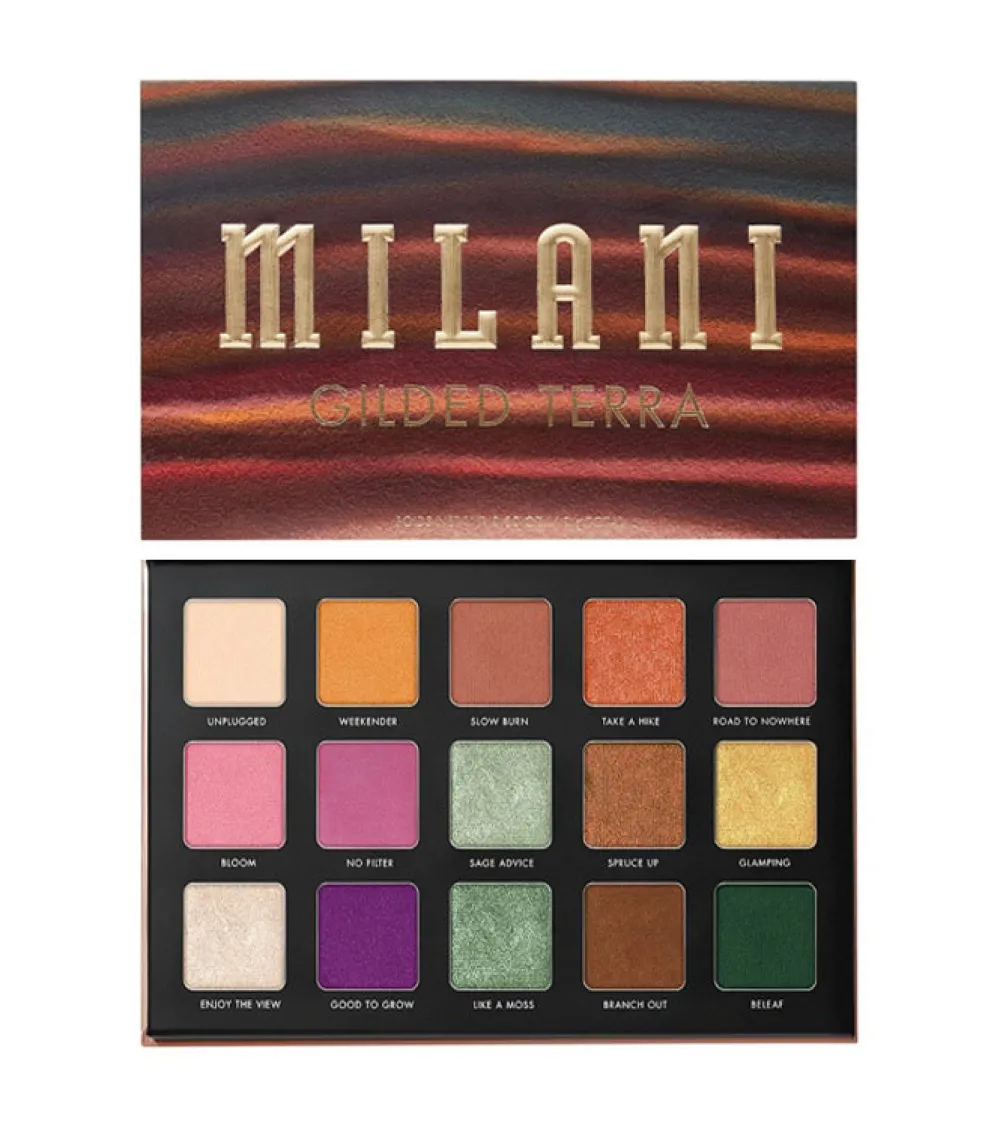 Paleta de sombras de ojos Gilded Terra>Milani Outlet