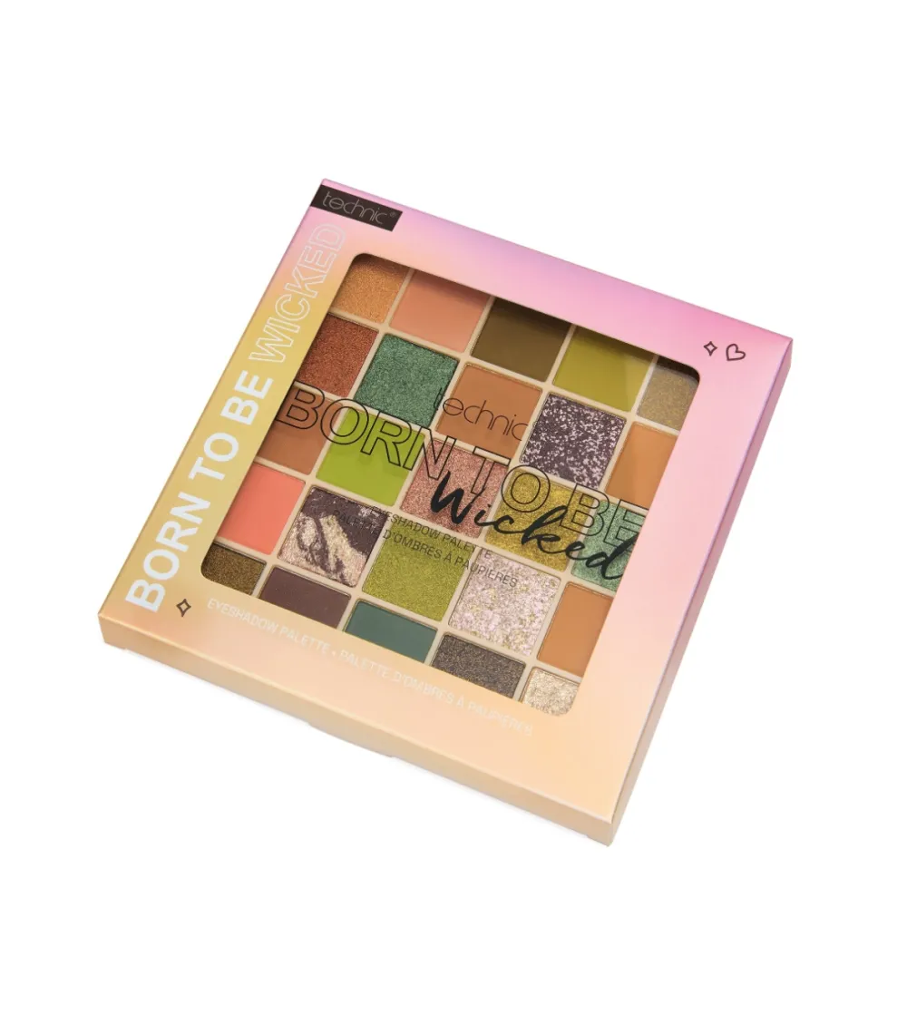 Paleta de sombras de ojos Born to be Wicked>Technic Cosmetics Best