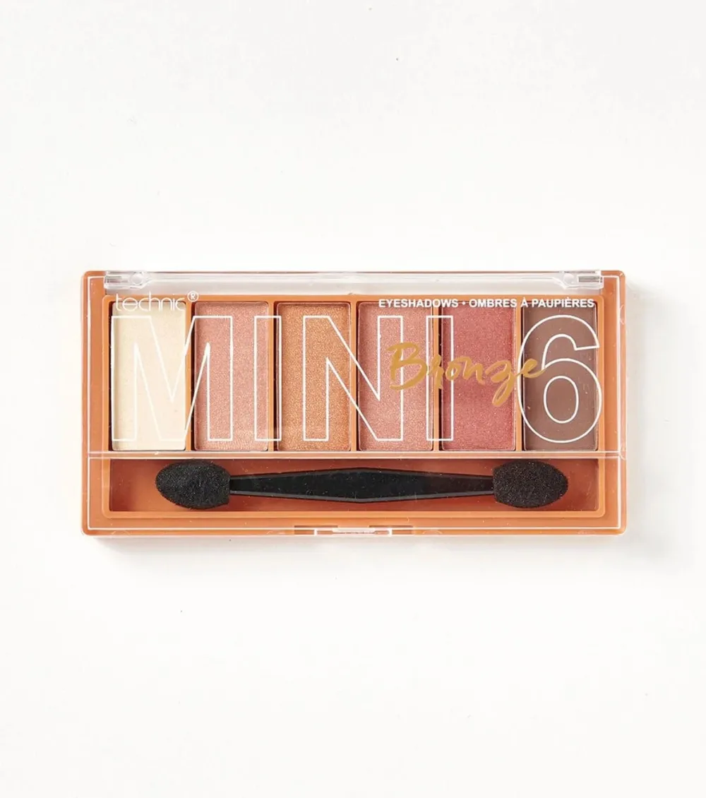 Paleta de sombras de ojos Mini 6 - Bronze>Technic Cosmetics Discount