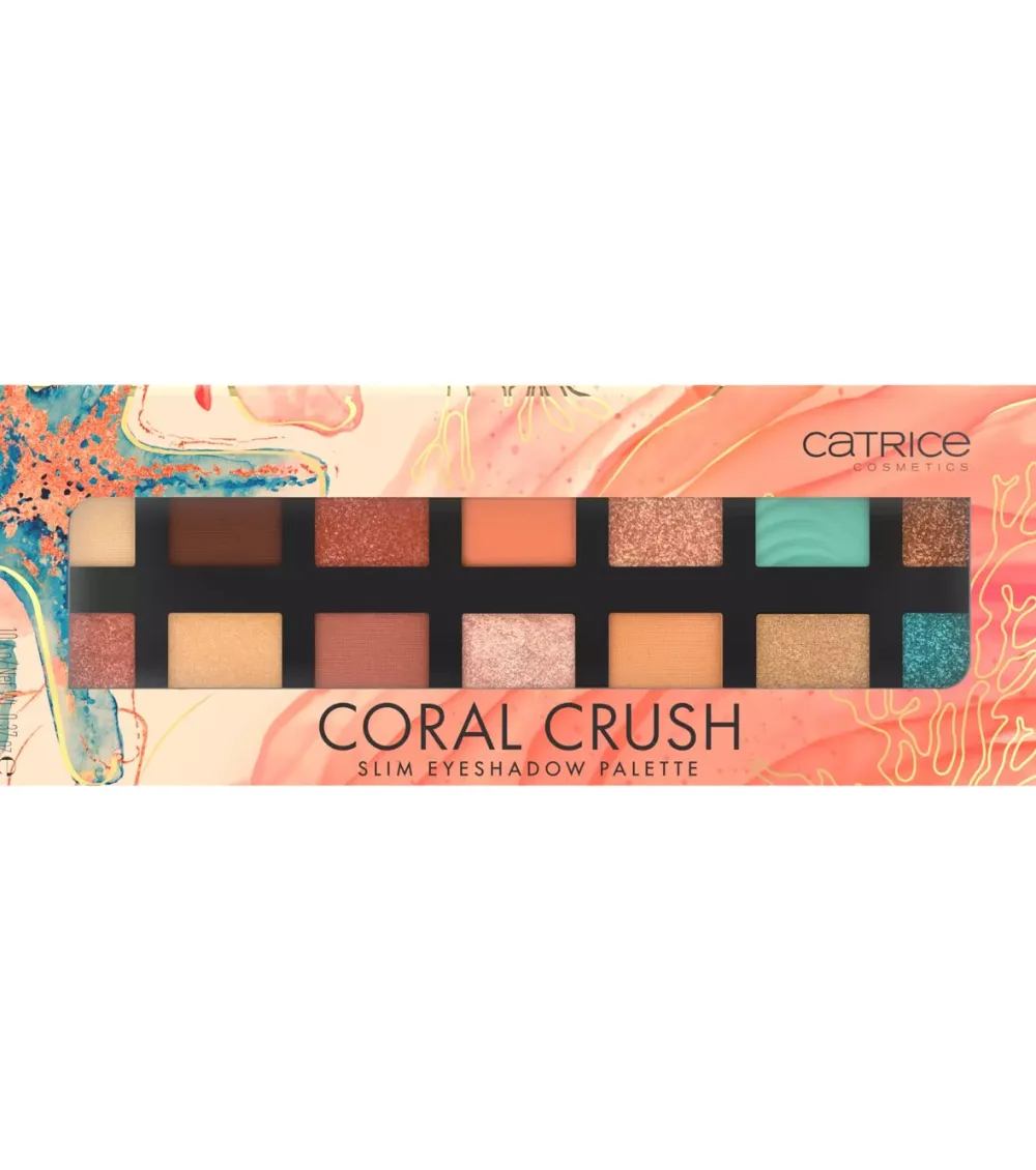 Paleta de sombras de ojos Slim Coral Crush>Catrice Best